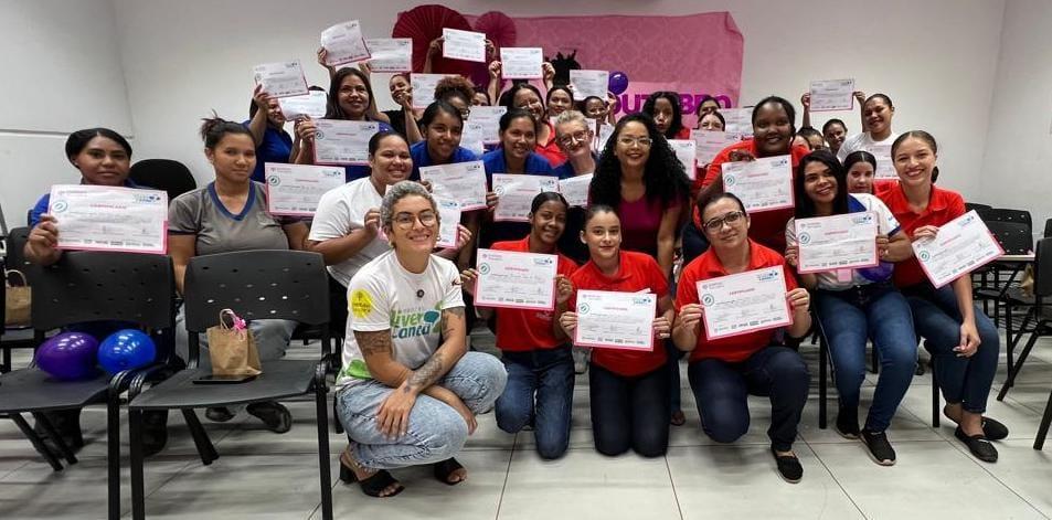 Viver Mais Canaã: Campanha do Outubro Rosa é sucesso em Canaã dos Carajás