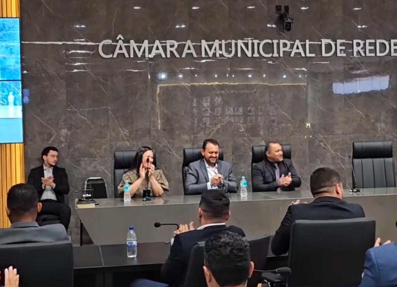 Dr. Rener e Renata Rocha são diplomados na Câmara Municipal de Redenção