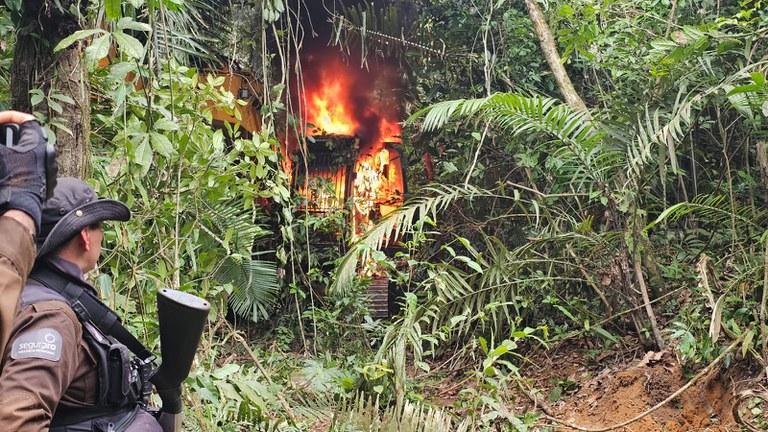 Parauapebas: Operação fecha garimpo ilegal em Unidade de Conservação Federal