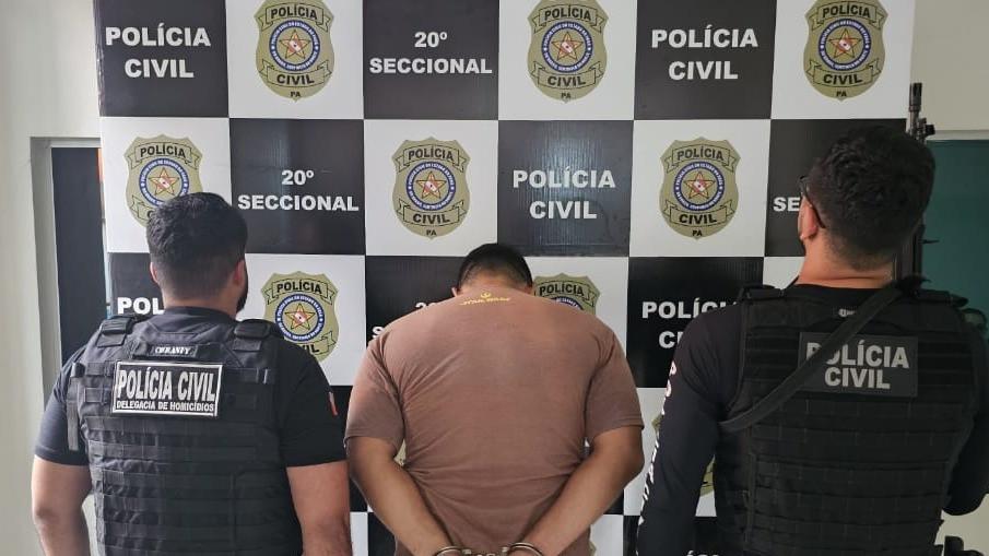 Polícia Civil prende homem por homicídio qualificado, em Parauapebas