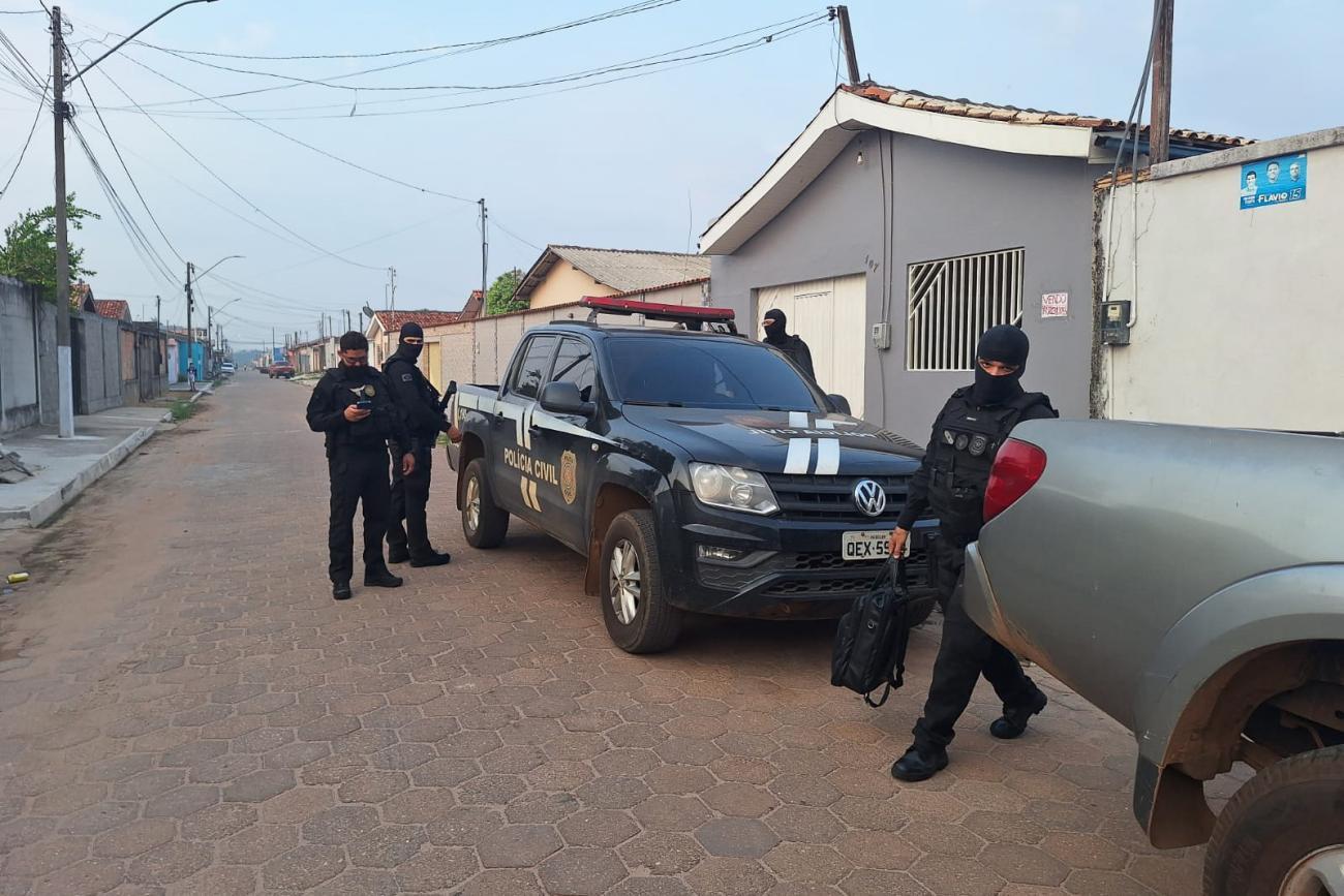 Polícia Civil prende suspeito de aplicar golpes da pirâmide financeira em Breu Branco