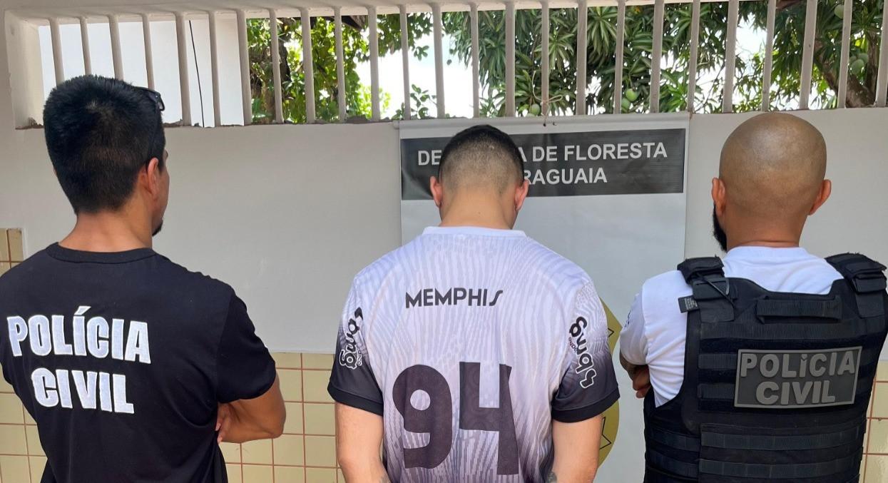 Suspeito de homicídio em Xinguara é preso em Floresta do Araguaia