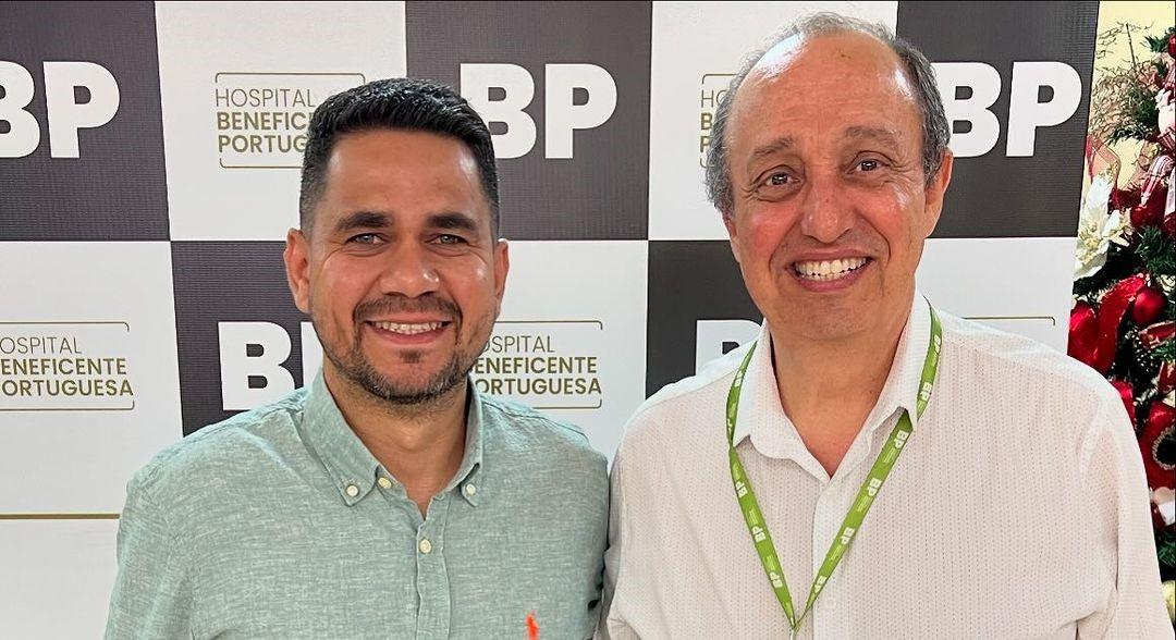 Wagno Godoy se reúne com diretor do Hospital Beneficente Portuguesa em Belém