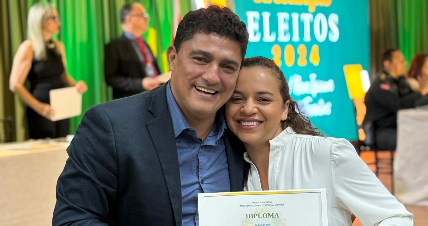 Bom Jesus do Tocantins: Jeilson Reis e Nanô da Disbel são diplomados em Marabá