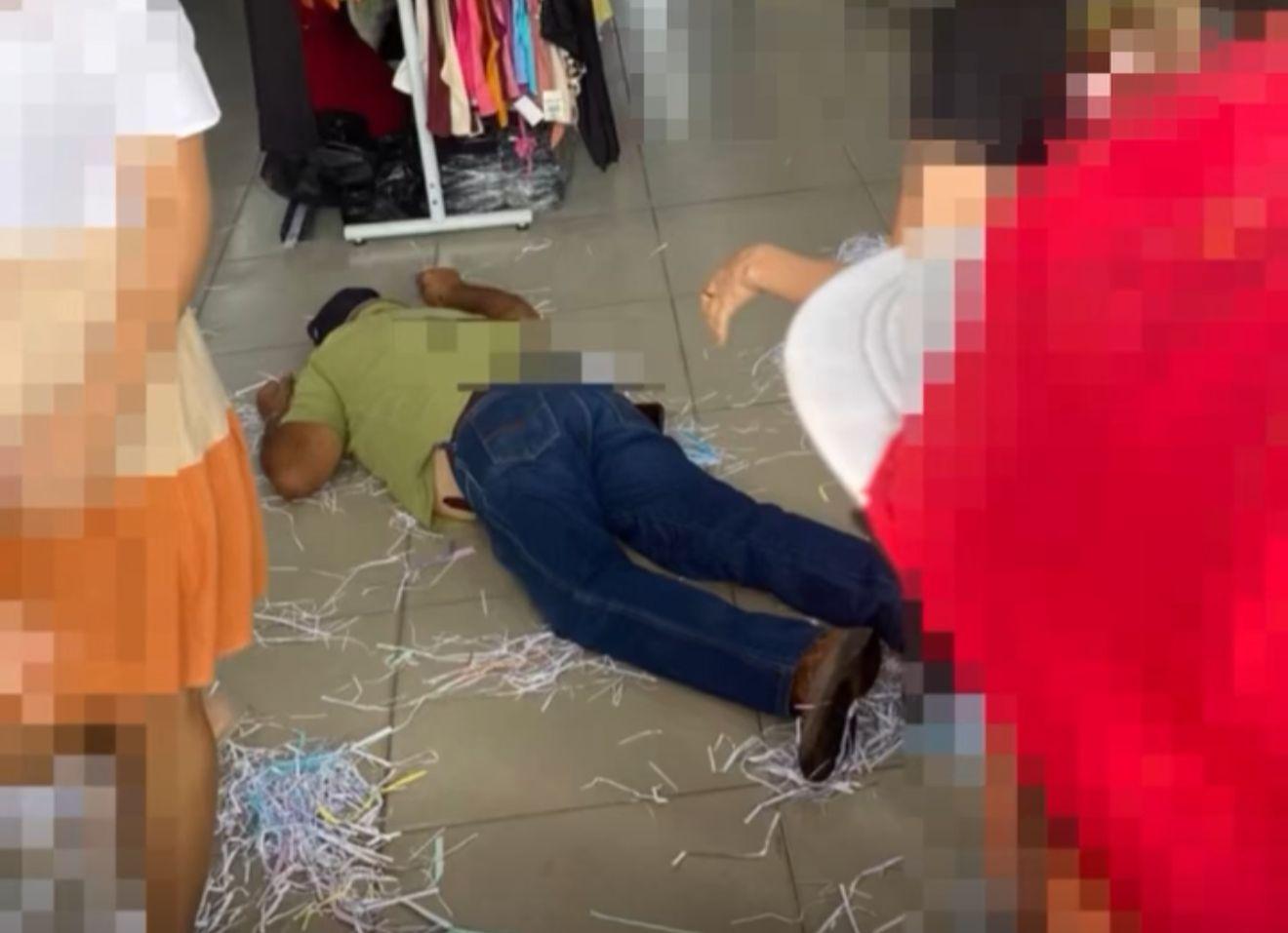 Homem é assassinado no centro comercial de Xinguara