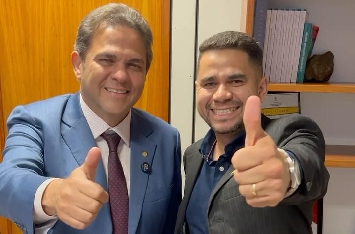 Wagno Godoy e José Priante: juntos por Itupiranga