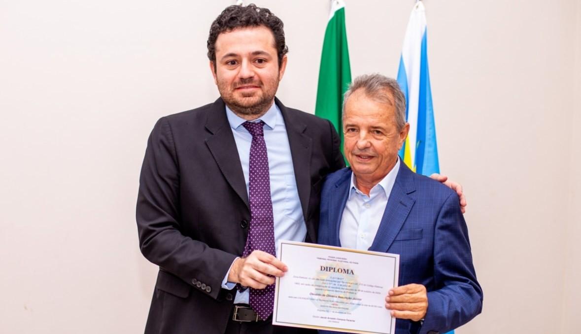 Xinguara: Políticos eleitos são diplomados em cerimônia realizada nesta quarta-feira (11)