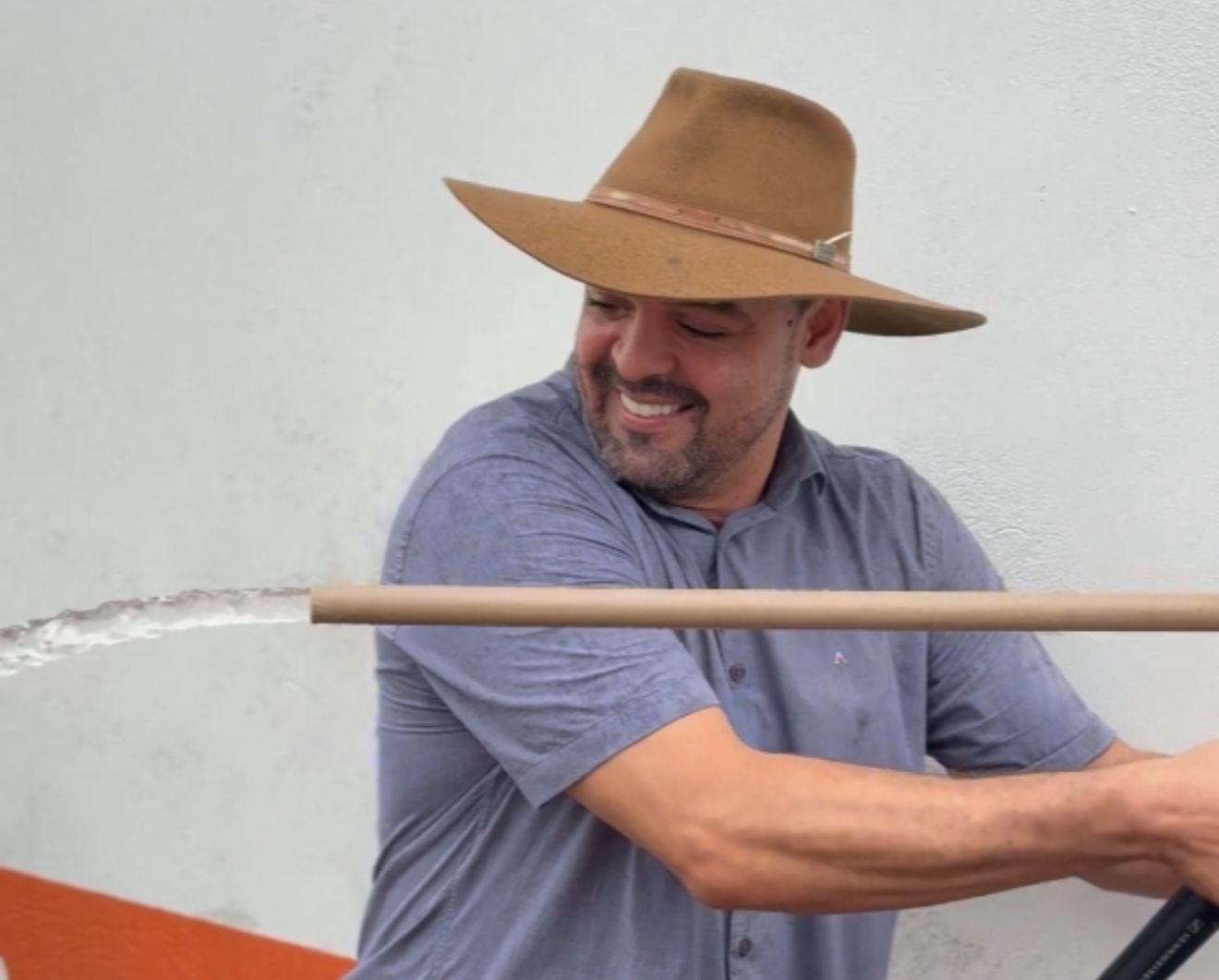 VÍDEO: Aurélio Goiano inaugura sistema de abastecimento de água e beneficia comunidade do bairro Maranhão