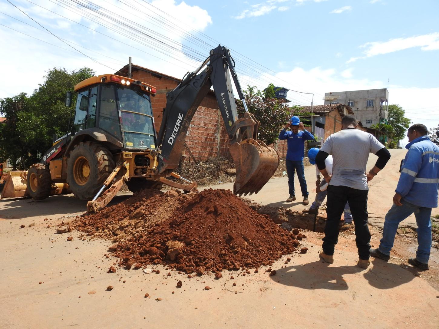 Parauapebas: Bairro Jardim América recebe interligação de rede que eliminará a dependência de carros-pipa
