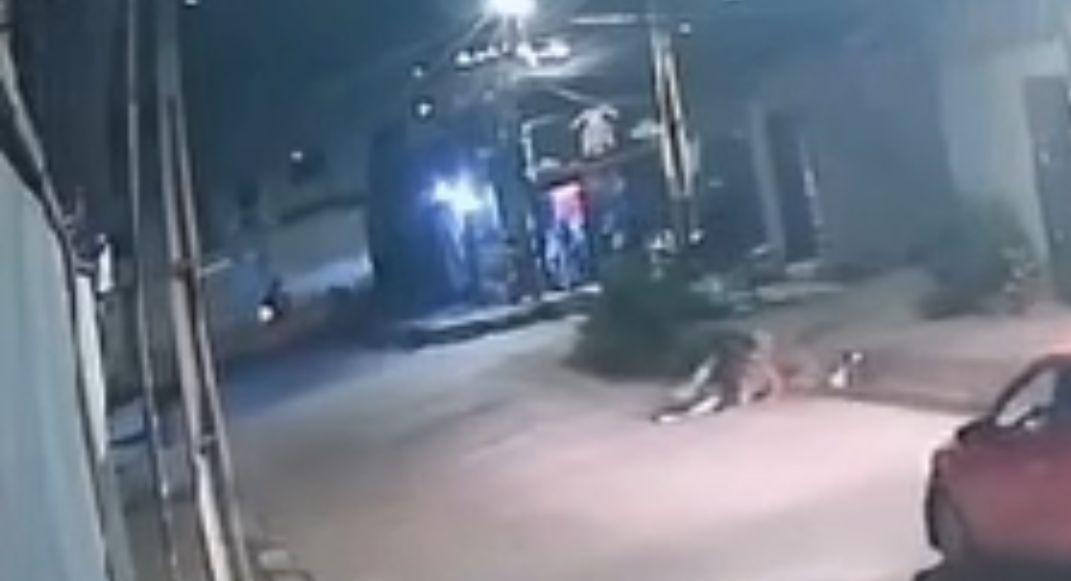 Em Parauapebas, homicídio é registrado por câmeras de segurança no bairro Betânia
