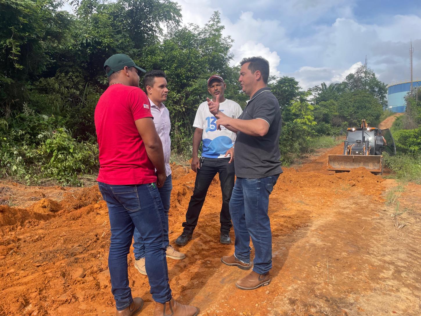 Governo Aurélio inicia obra de interligação de sistemas para abastecimento de água para 5 mil moradores do bairro Maranhão