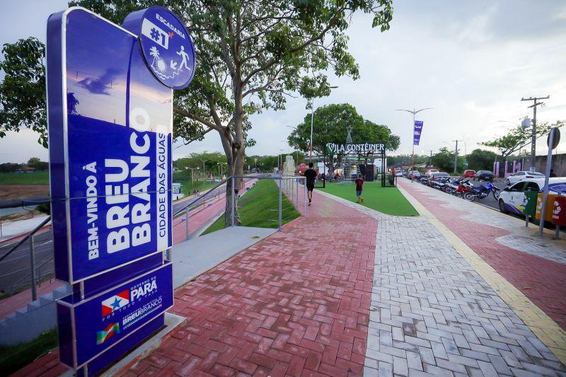 Obras do Governo do Pará garantem cidadania, lazer e qualidade de vida para moradores de Breu Branco