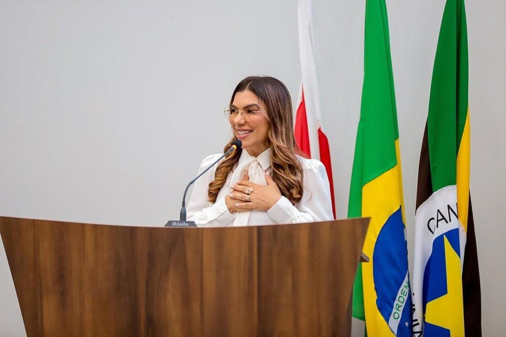 Prefeita de Canaã é reeleita vice-presidente da AMIG em chapa com prefeito de Itabira