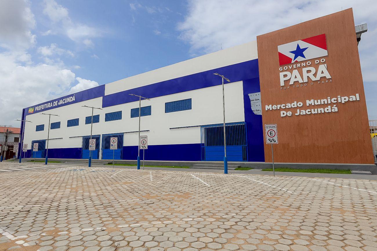 Reconstrução do Mercado Municipal de Jacundá chega a 95% de conclusão e população aguarda ansiosa