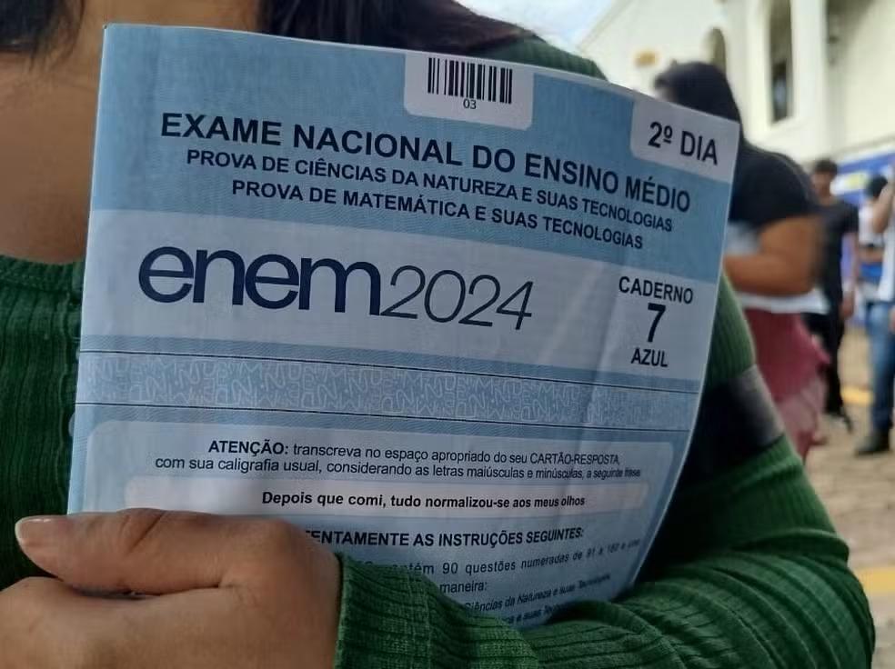 Saiu o resultado do Enem 2024; confira sua nota aqui