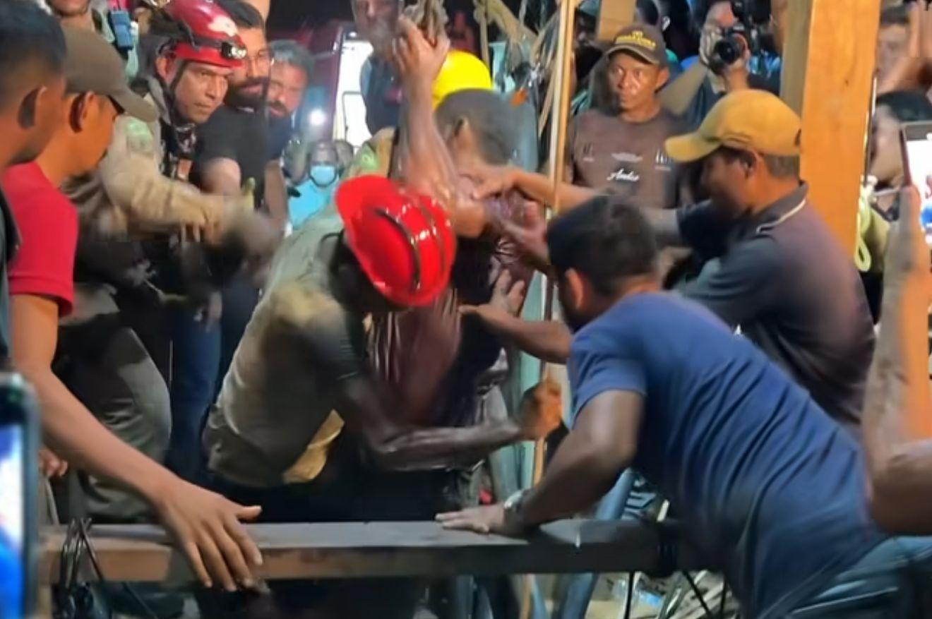 Desfecho emocionante: Garimpeiros são resgatados de mina em Canaã dos Carajás