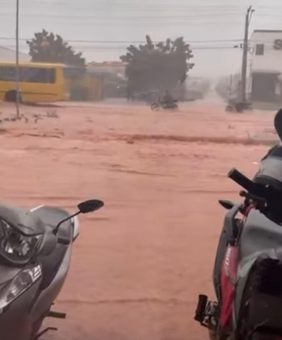 Xinguara sofre com chuvas intensas e acende alerta para outras cidades do sul e sudeste do Pará