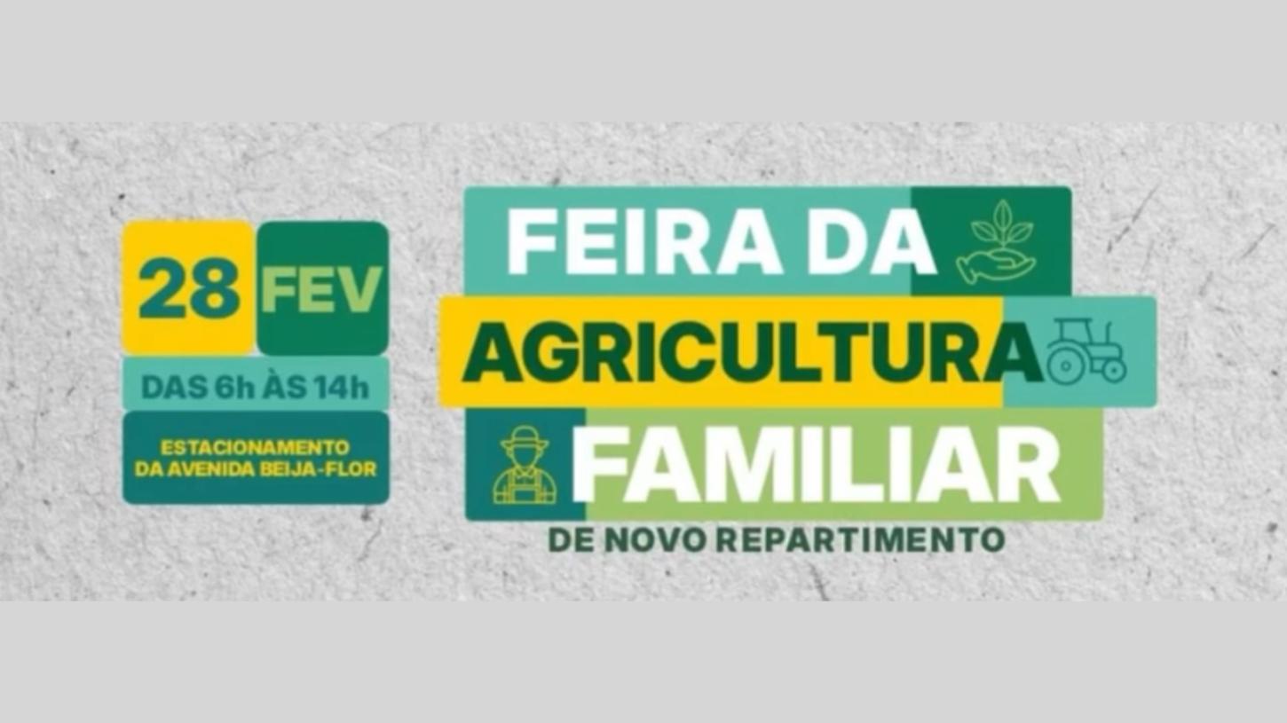 Atenção, produtor rural! Feira da Agricultura Familiar de Novo Repartimento acontece nesta sexta-feira (28)