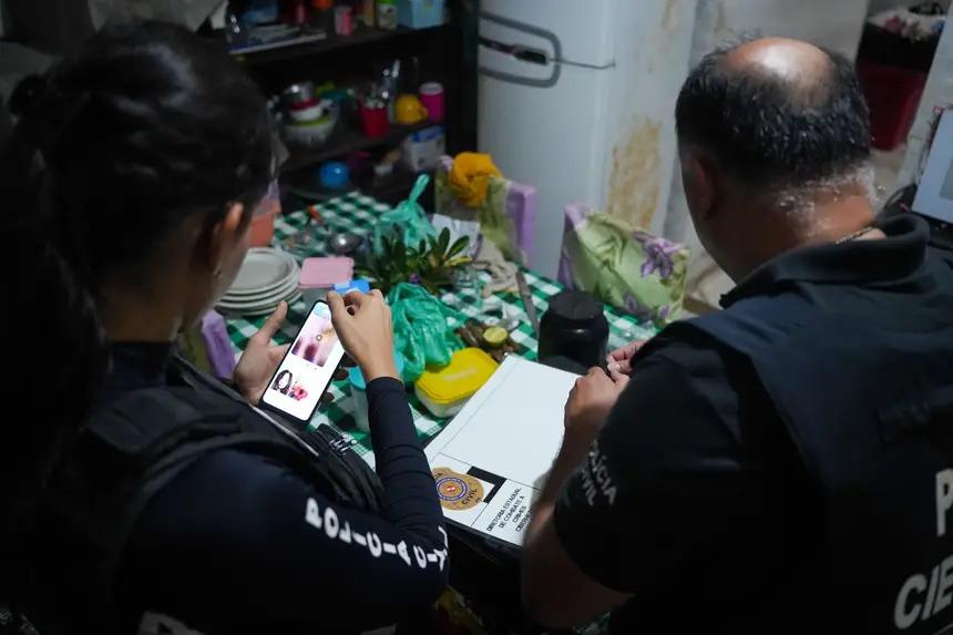 Polícia prende homem por armazenamento de material de abuso sexual infantil em Canaã dos Carajás