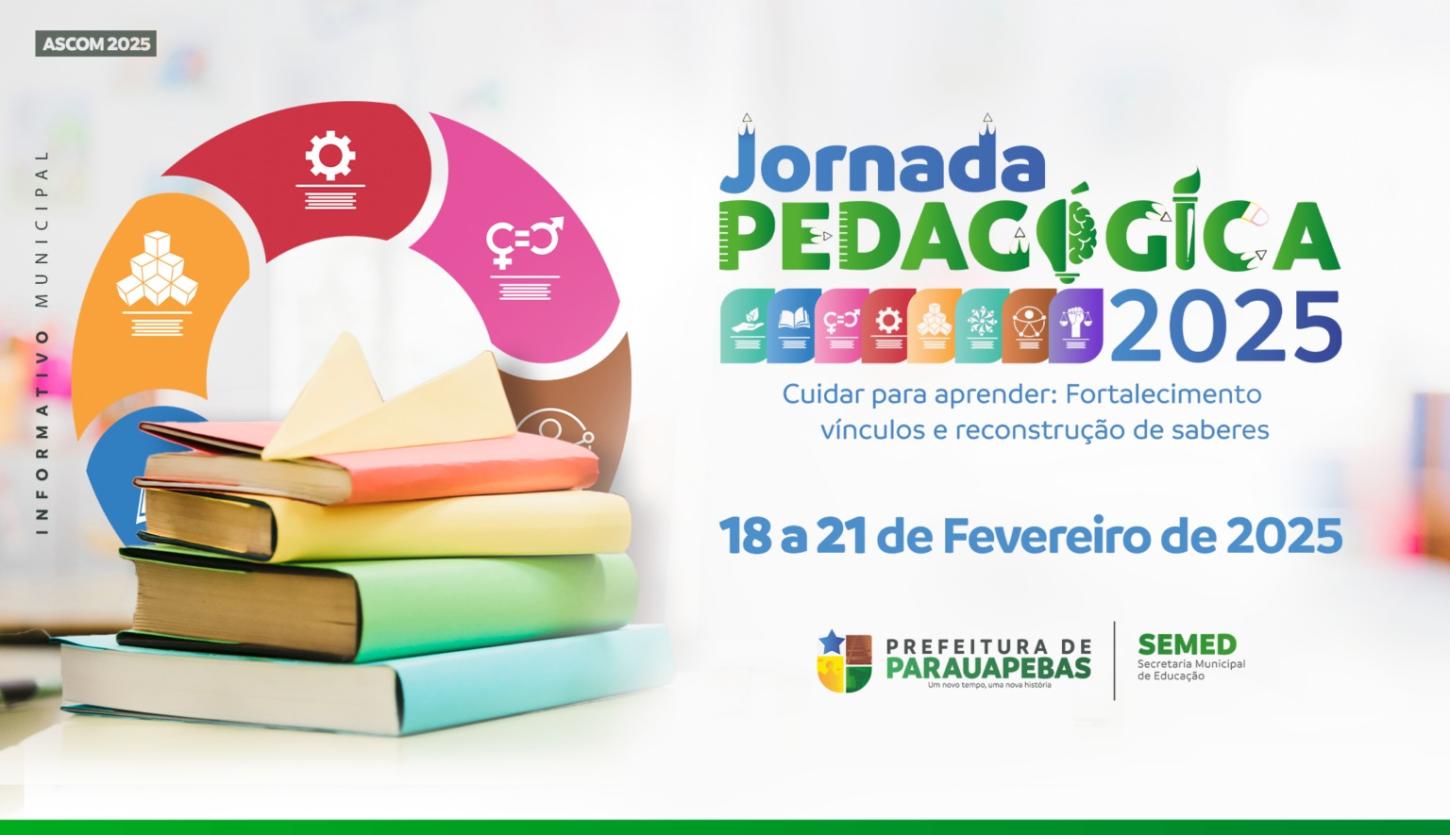 Prefeitura de Parauapebas inicia Jornada Pedagógica 2025 no dia 18 de fevereiro