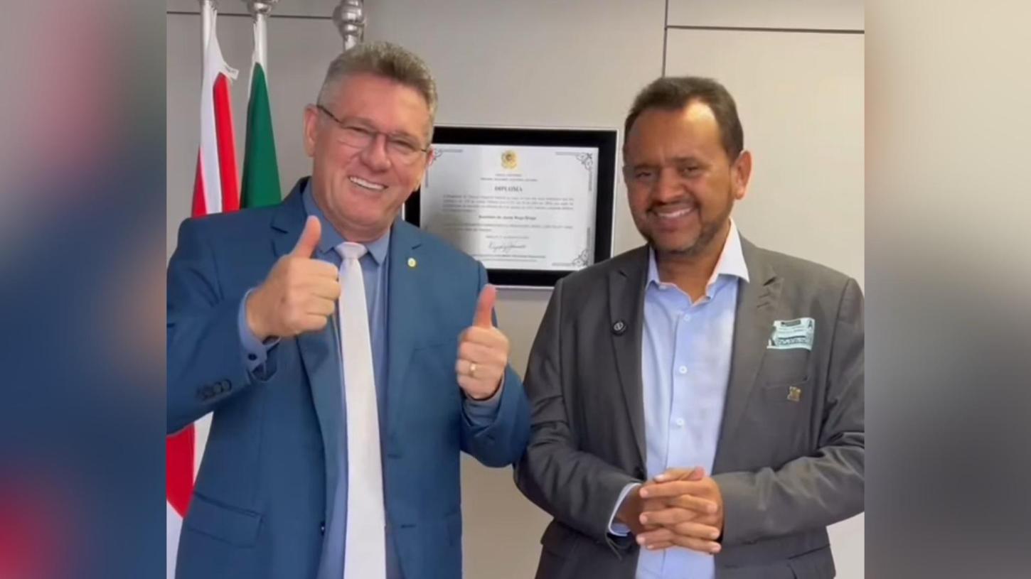 Junto a Keniston Braga, Dr. Rener anuncia a festa de aniversário de Redenção para o dia 12 de maio