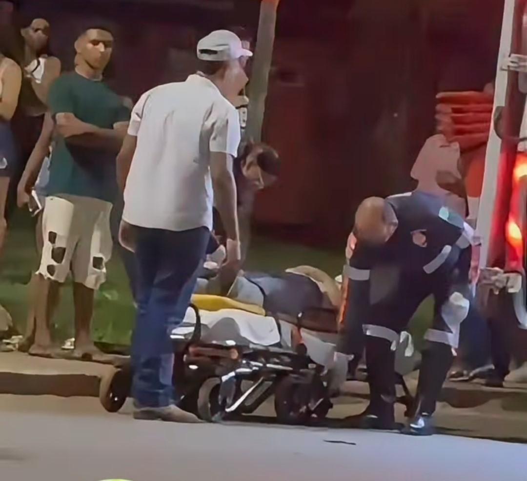 Mulher perde controle de moto e sofre acidente em Xinguara