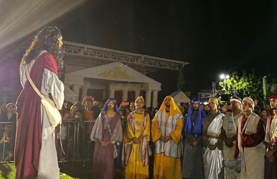 Imperdível! Terra Prometida realiza o espetáculo ‘A Paixão de Cristo’ nesta sexta e sábado