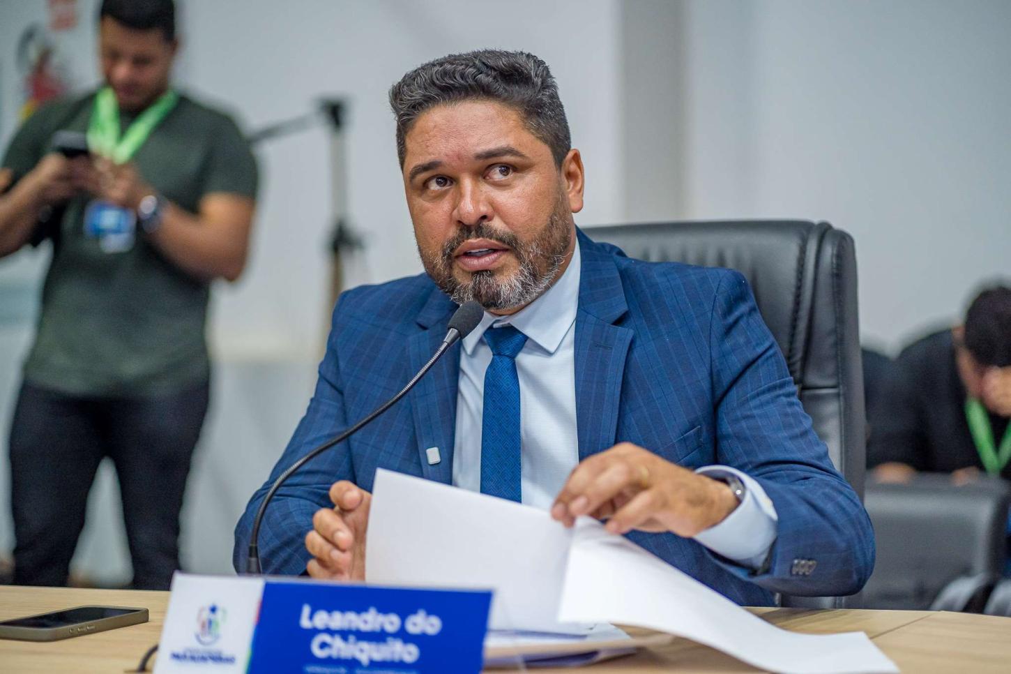 Leandro do Chiquito propõe capacitação em primeiros socorros para profissionais da educação em Parauapebas