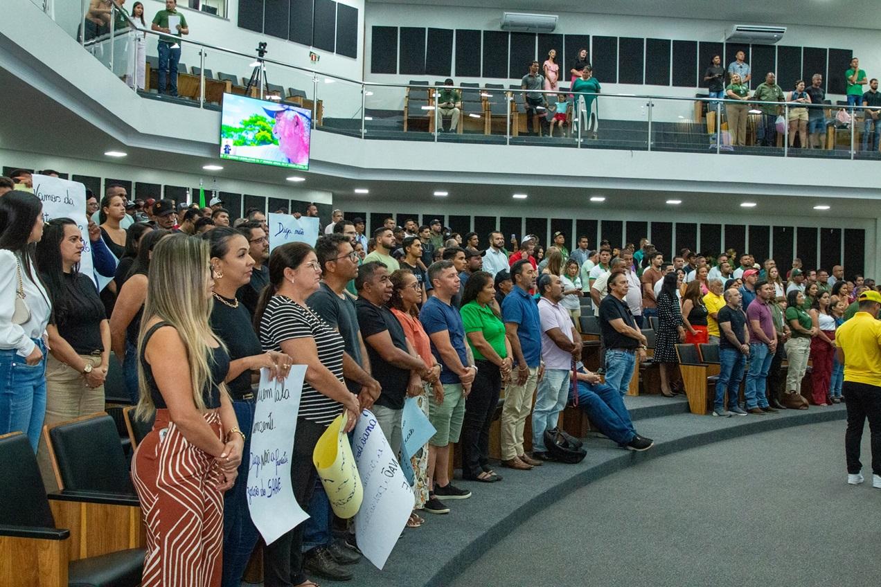 Legislativo de Canaã discute privatização dos serviços de água e esgoto durante 9ª sessão ordinária
