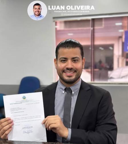 Luan Oliveira é nomeado líder do governo na Câmara Municipal de Novo Repartimento