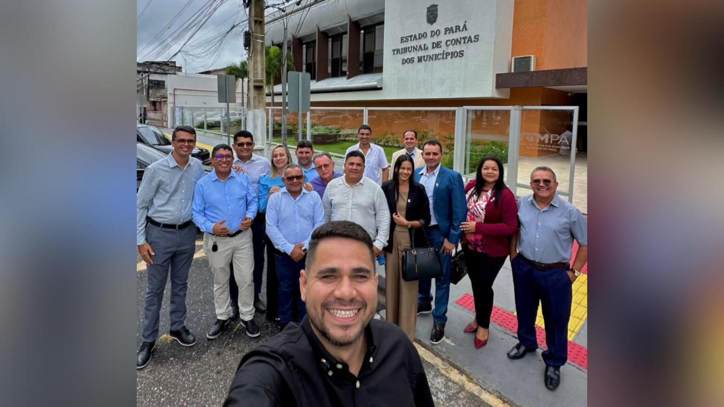 Wagno Godoy reafirma compromisso com a transparência durante reunião no TCM em Belém