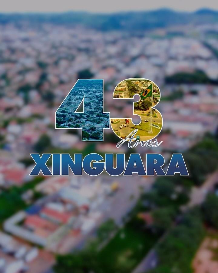 43 anos de Xinguara: Confira a programação de aniversário da Capital do Boi Gordo