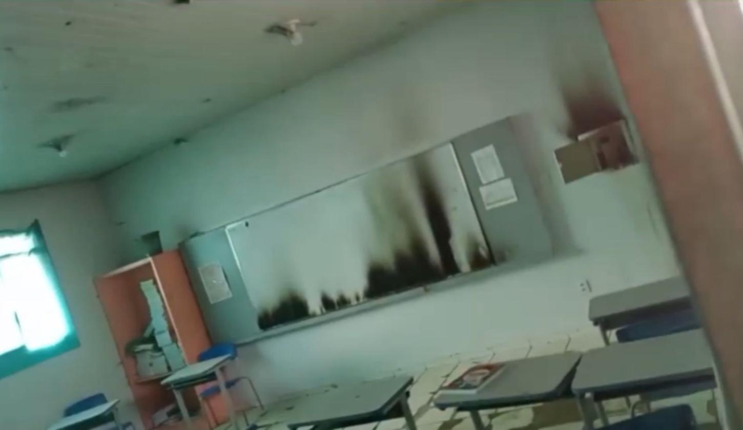 Bandidos tentam incendiar escola em Itupiranga pela segunda vez