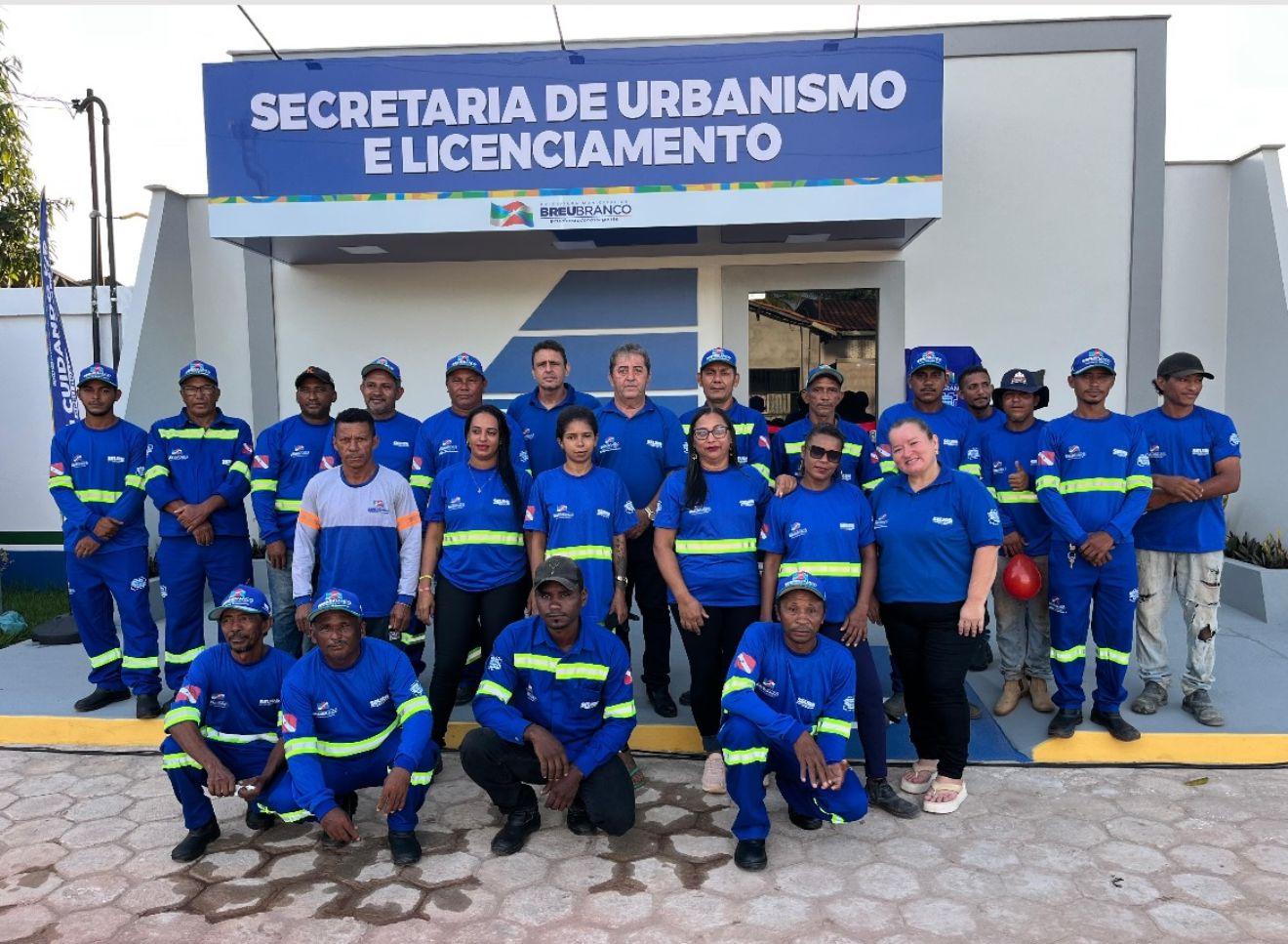 Com nova estrutura, Breu Branco ganha Secretaria de Urbanismo para impulsionar desenvolvimento na cidade