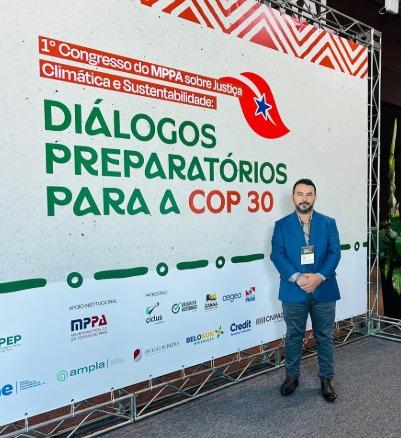 Defensor do agro e do desenvolvimento sustentável, Cleido Braz participa de congresso sobre justiça climática