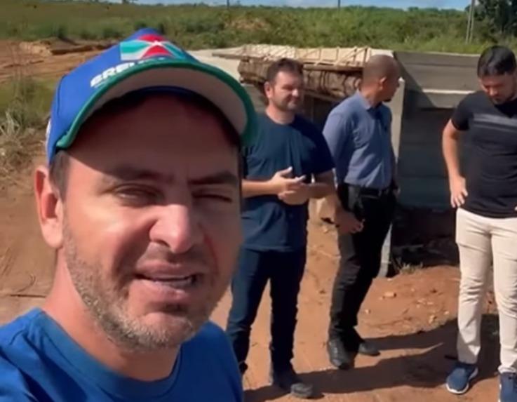 Giro do Prefeito: Flávio Mezzomo mostra de perto o avanço das obras no Pitinga