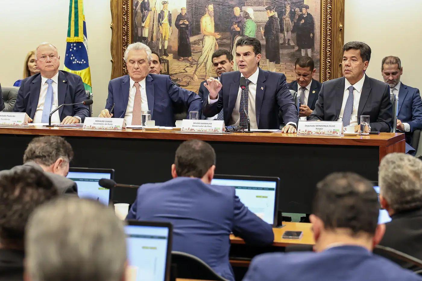 Governador do Pará, Helder Barbalho defende coalizão nacional contra o crime organizado