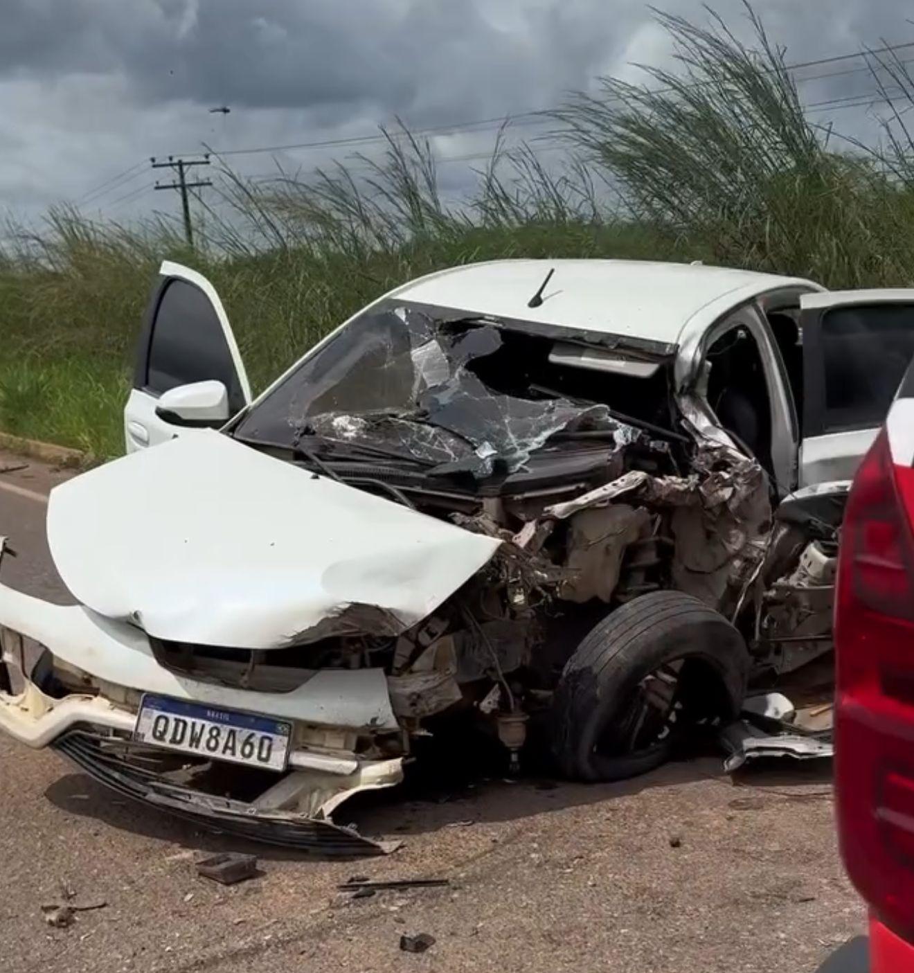 Grave acidente na PA-263 deixa um ferido em Breu Branco