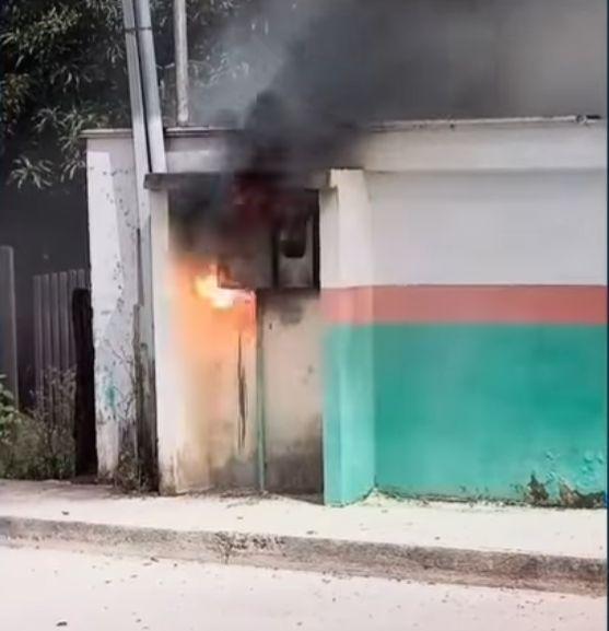 Incêndio em padrão de energia assusta comunidade escolar em Pacajá
