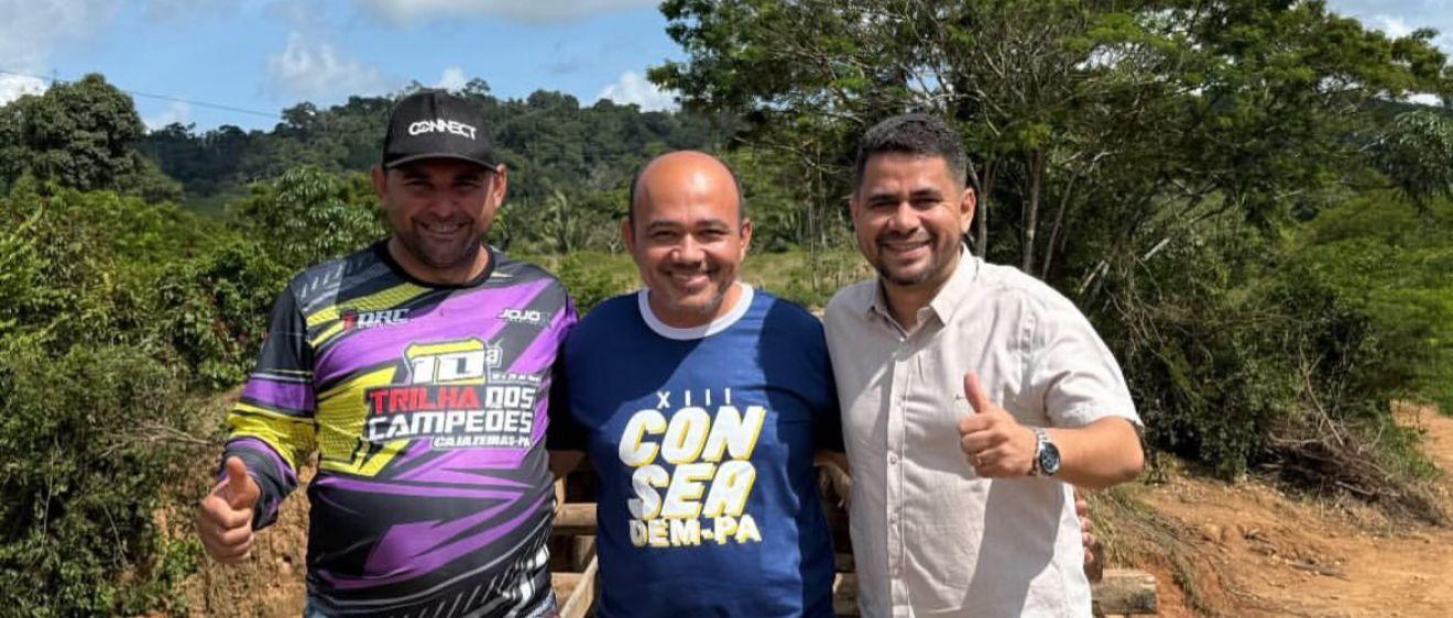 Mais infraestrutura para Itupiranga: Wagno Godoy entrega ponte da Vicinal 13 na próxima semana