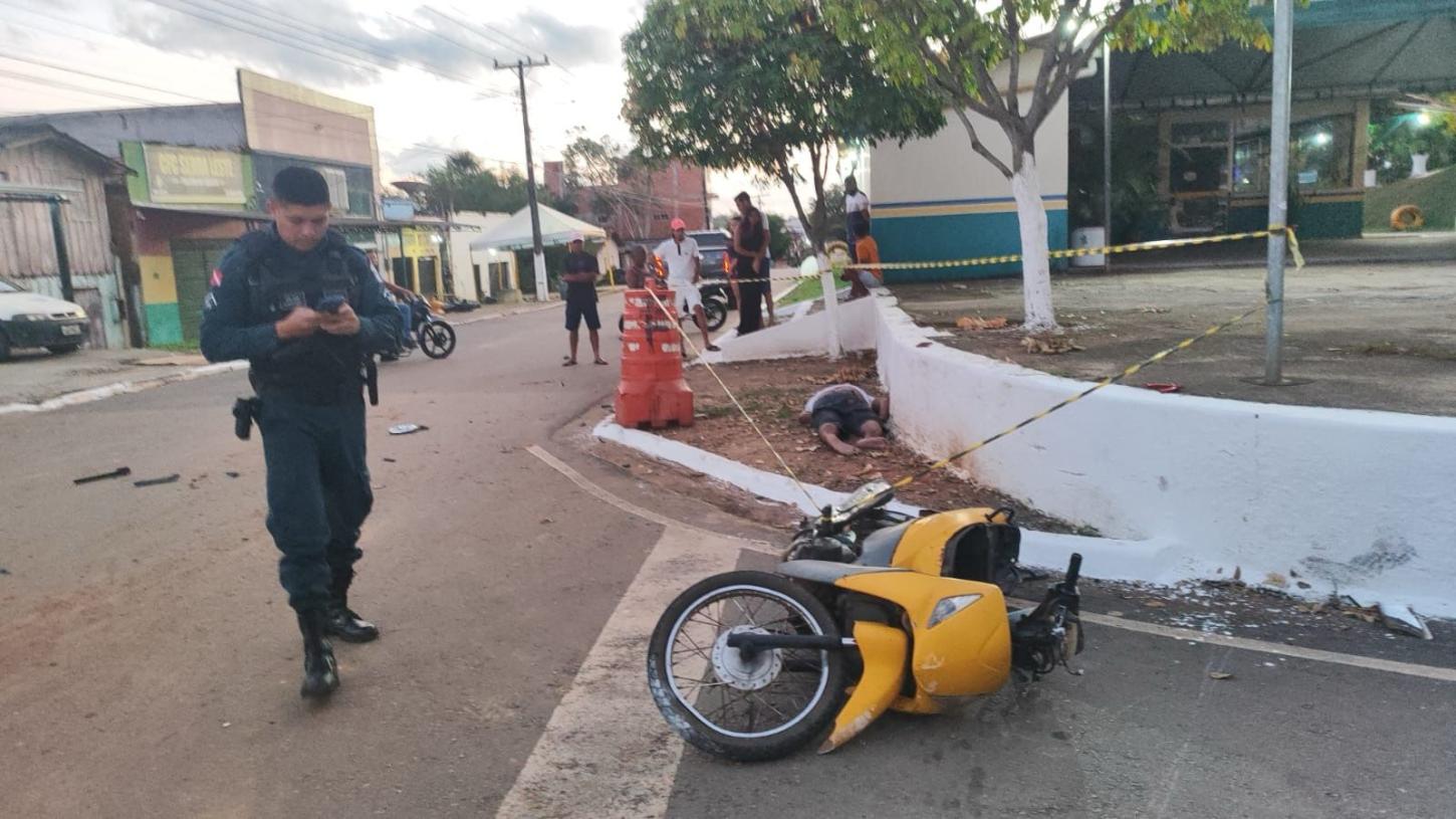 Motorista atropela e mata motociclista em Curionópolis