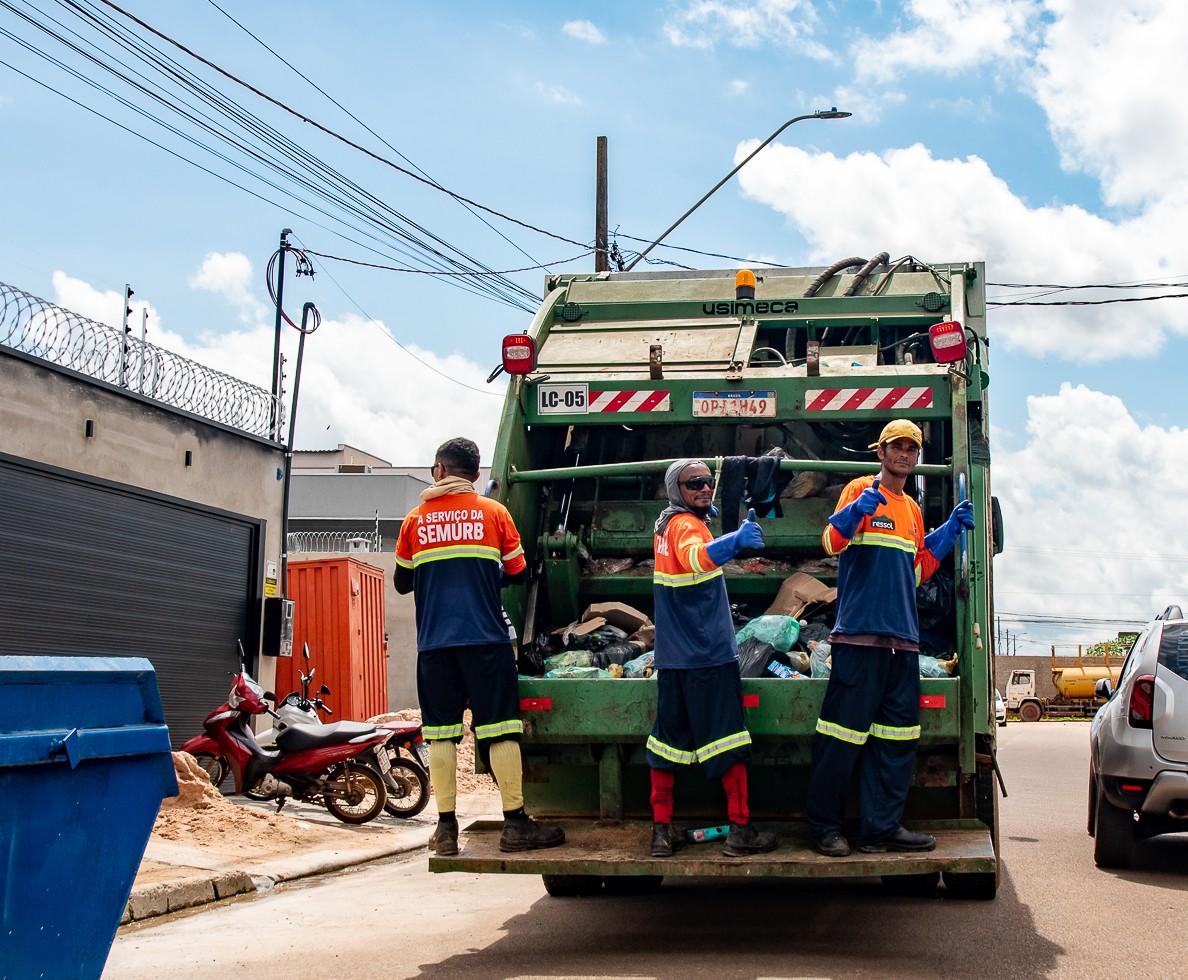 Nova empresa começa a coletar lixo em Parauapebas com meta de retirar 100 toneladas já nos primeiros dias