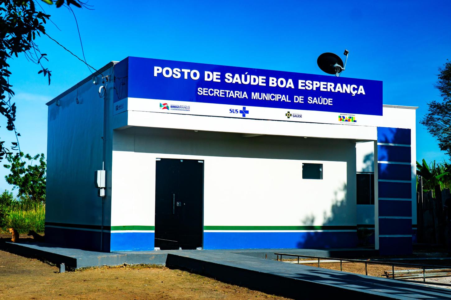 Prefeitura de Breu Branco reinaugura posto de saúde na Vila Boa Esperança