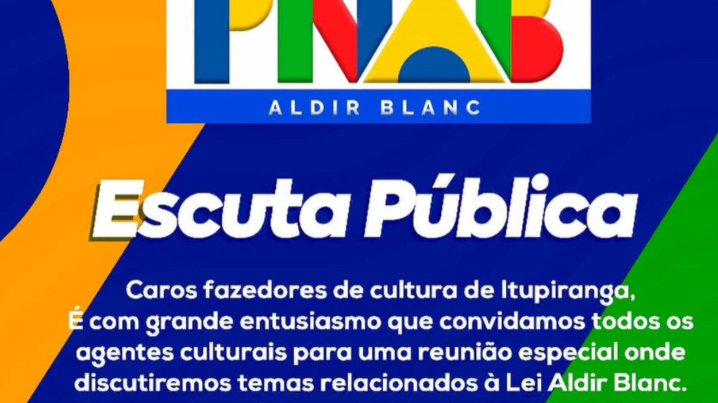 Prefeitura de Itupiranga realiza escuta pública para discutir o desenvolvimento cultural no município