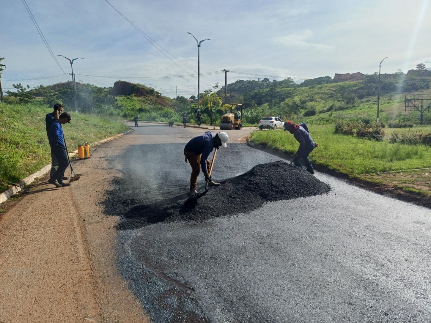 Prefeitura de Parauapebas intensifica obras de recuperação de vias em diversos bairros da cidade
