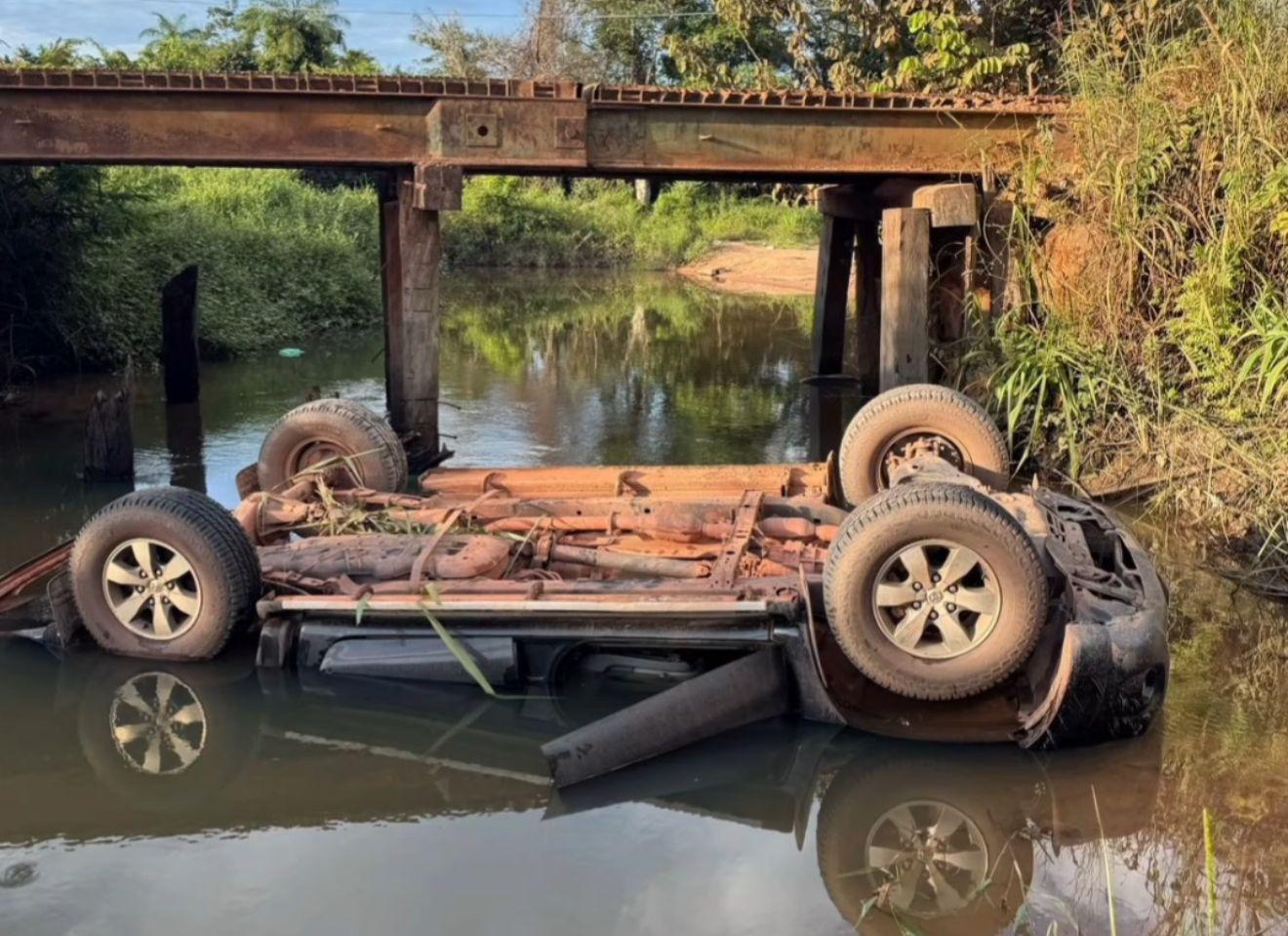Tragédia em Redenção: casal morre em acidente na ponte do rio Jabuti