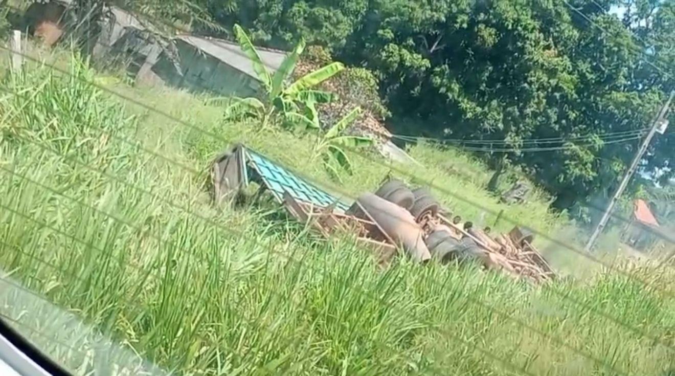 VÍDEO: Acidente grave é registrado na BR-155 entre Xinguara e Sapucaia nesta quinta-feira (8)