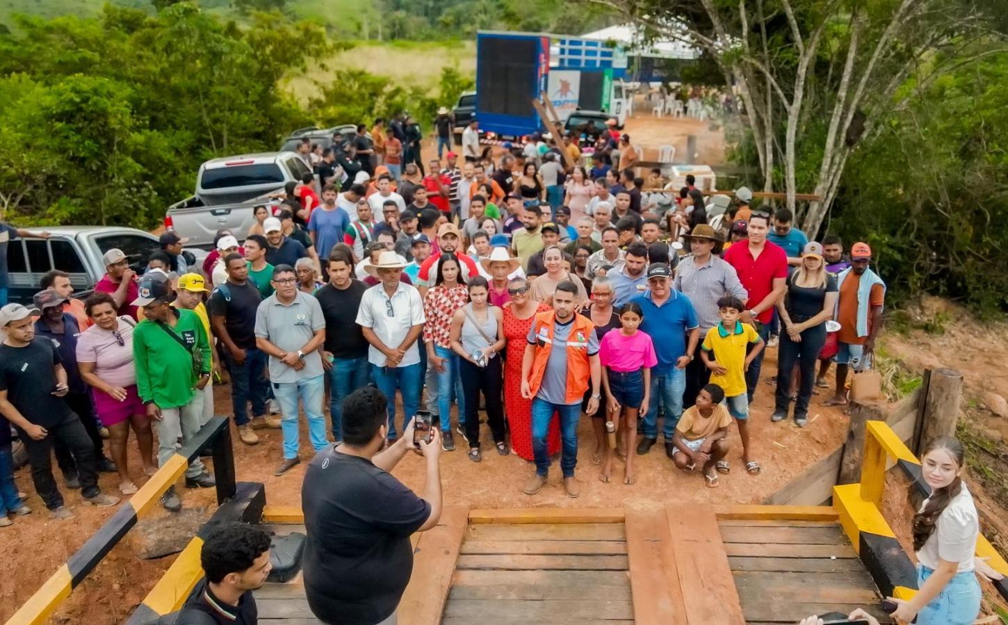 VÍDEO: Histórico! Wagno Godoy entrega maior ponte já recuperada em Itupiranga