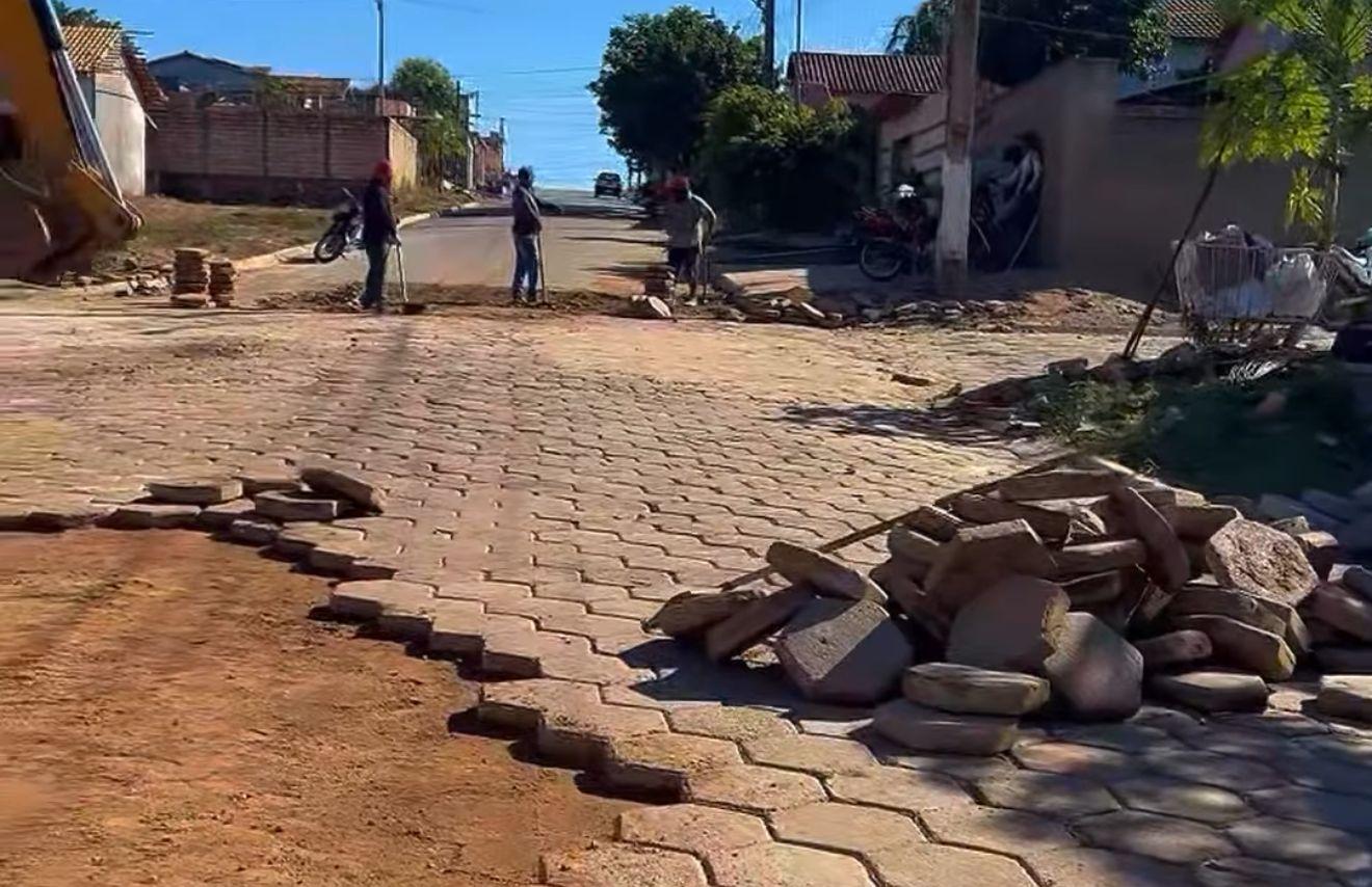 Infraestrutura avança em Água Azul do Norte com investimento de quase R$ 2 milhões em pavimentação