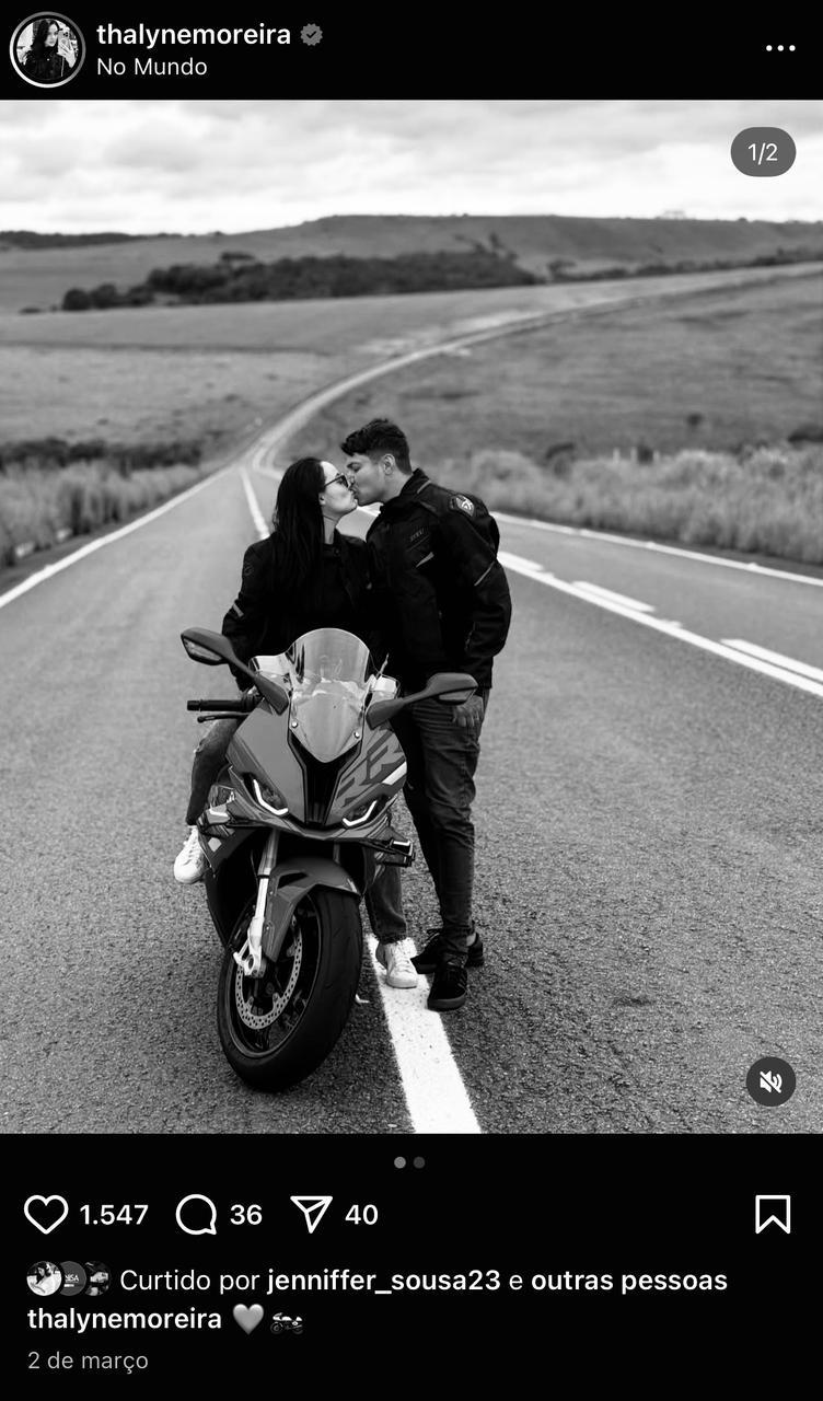 Motociclista morre em grave acidente na BR-414; vítima era marido da influenciadora Thalyne Moreira